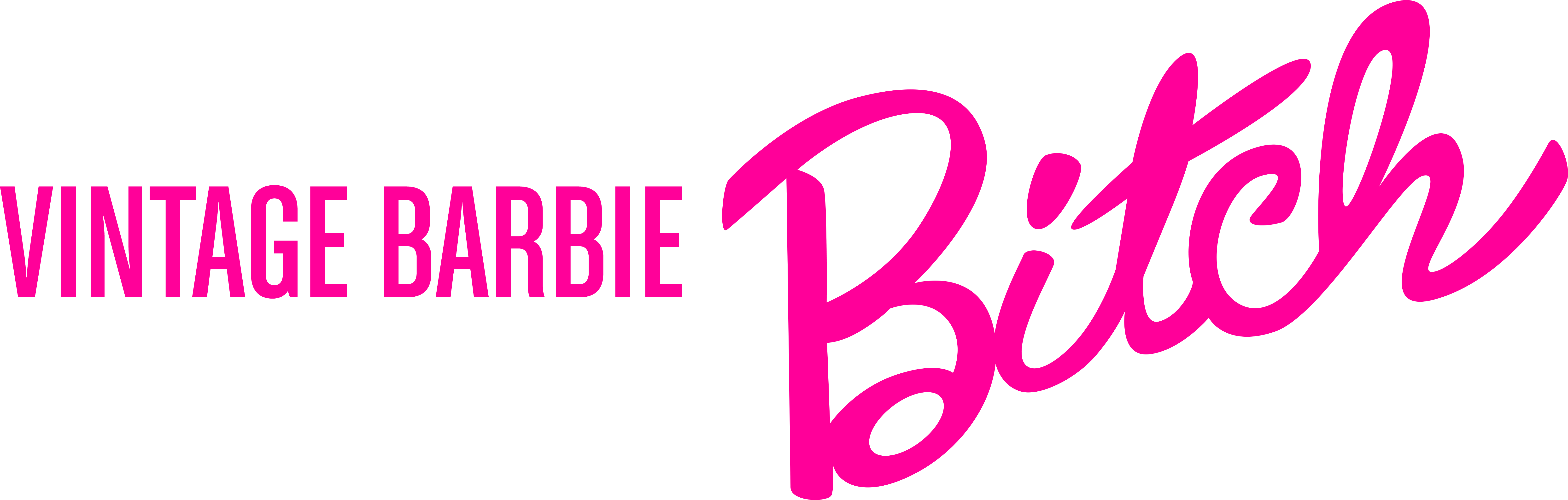 Vintage Barbie Bitch